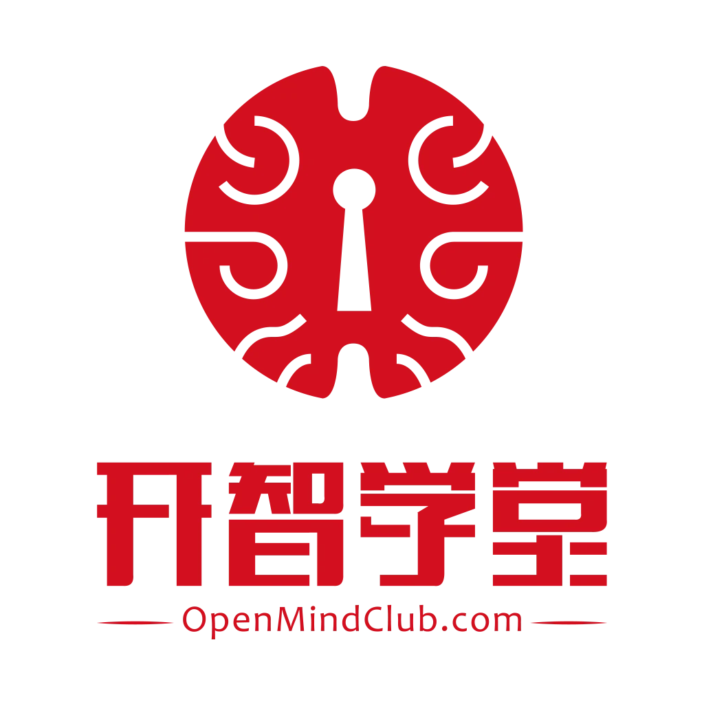 开智logo 竖版 - 白底